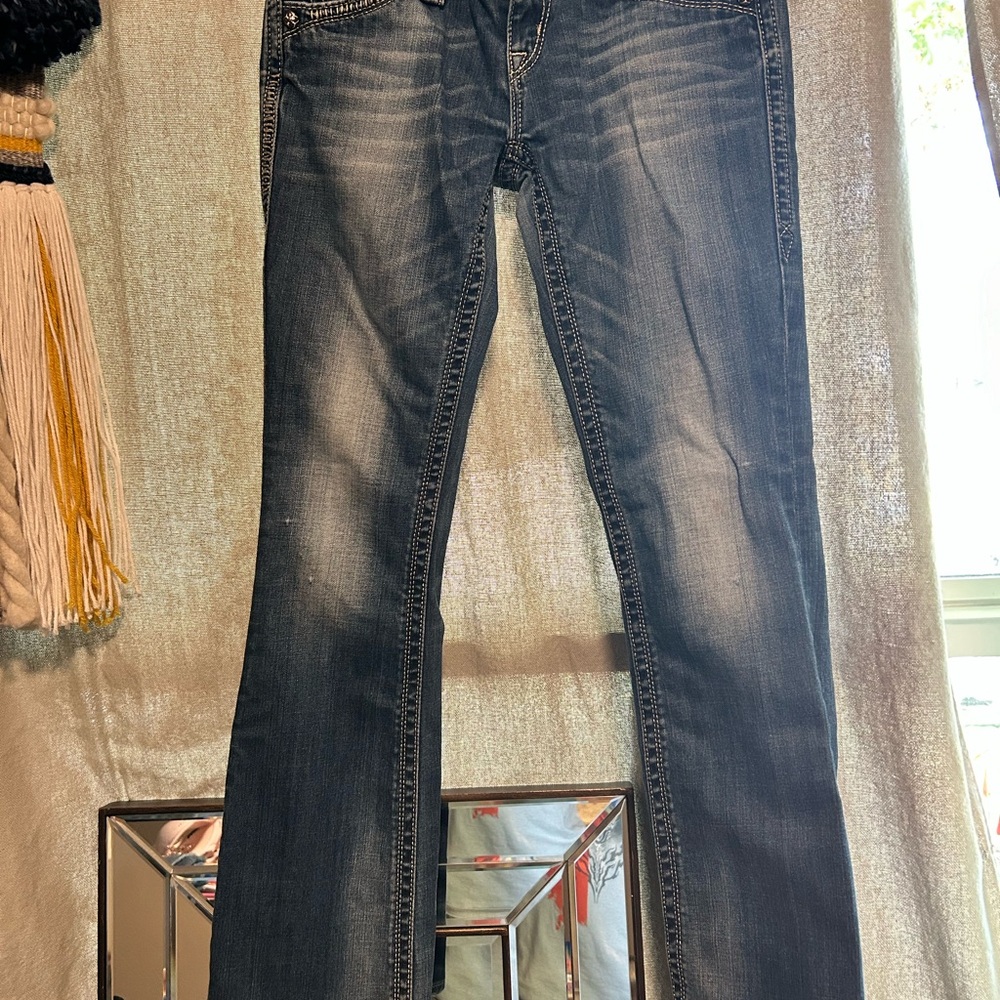 Rock Revival Dark Blue Boot Cut Jeans